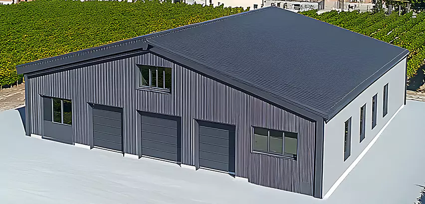 Corrugated Garage Roof Repair in Poway