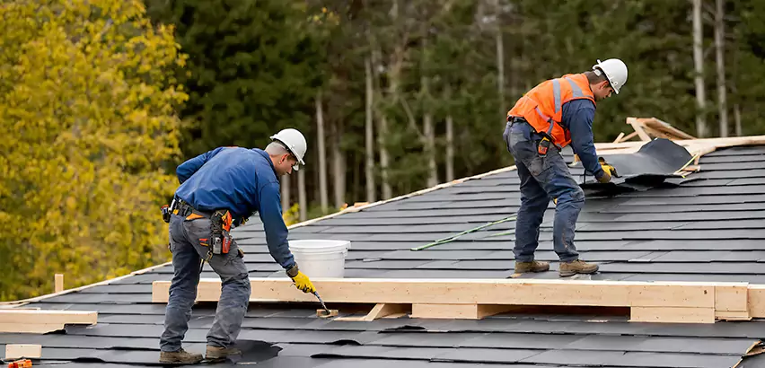 Garage Felt Roof Replacement in Poway