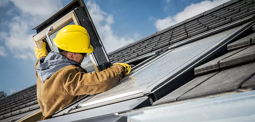 Skylight Flashing Repair in Poway