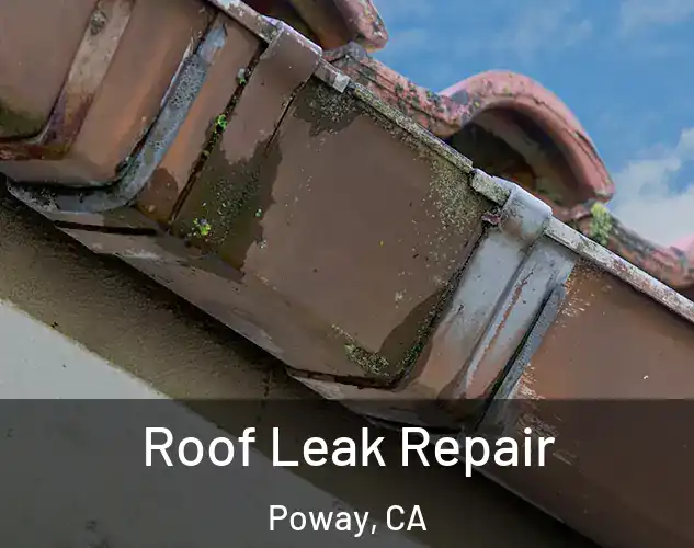  Roof Leak Repair Poway, CA